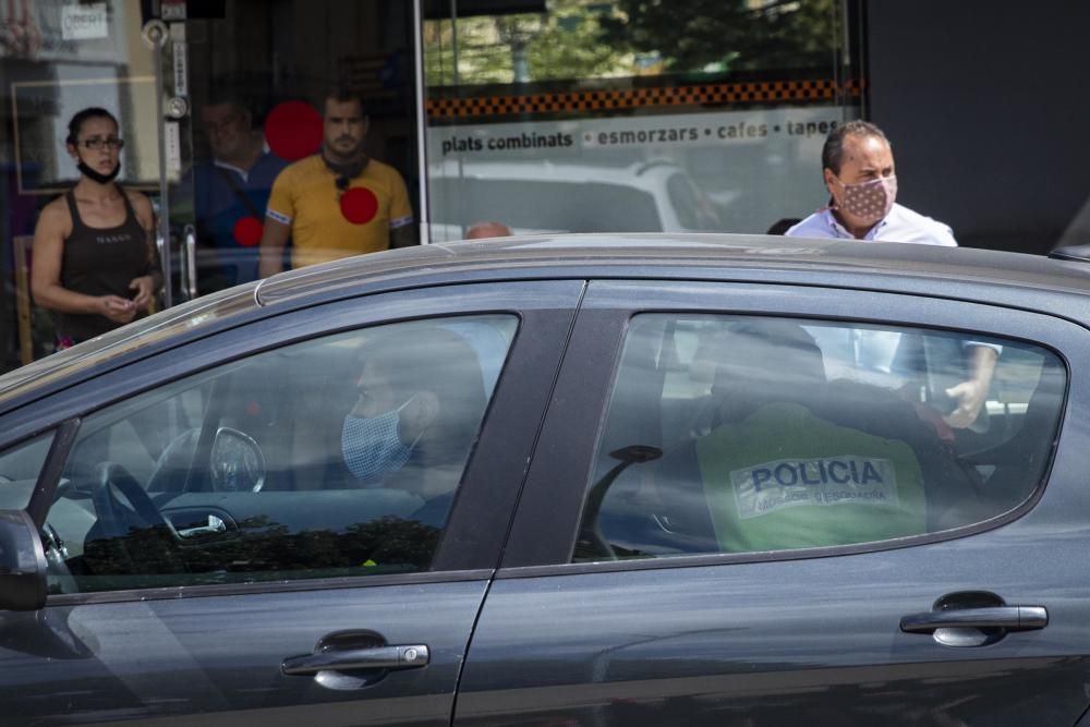 Cinc detinguts, tres d''ells Mossos d''Esquadra, per una trama de tràfic de drogues a Santa Coloma de Farners