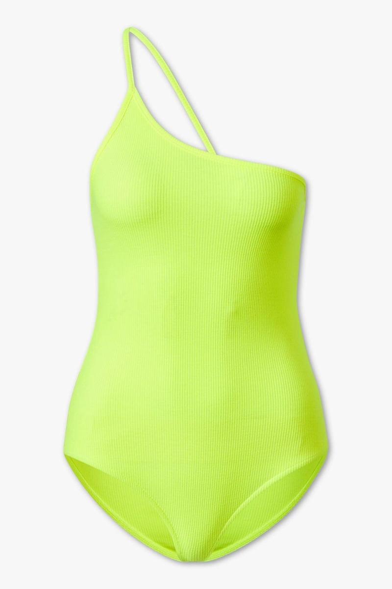 Bañador verde flúor de C&A (precio: 9,90 euros)