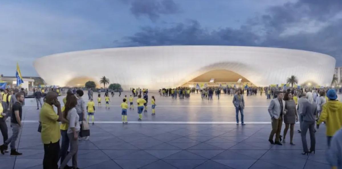 El diseño del nuevo estadio de la UD Las Palmas