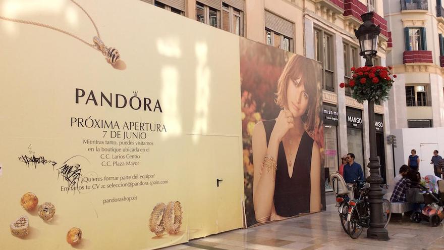 Pandora abre su primera tienda en Málaga este jueves