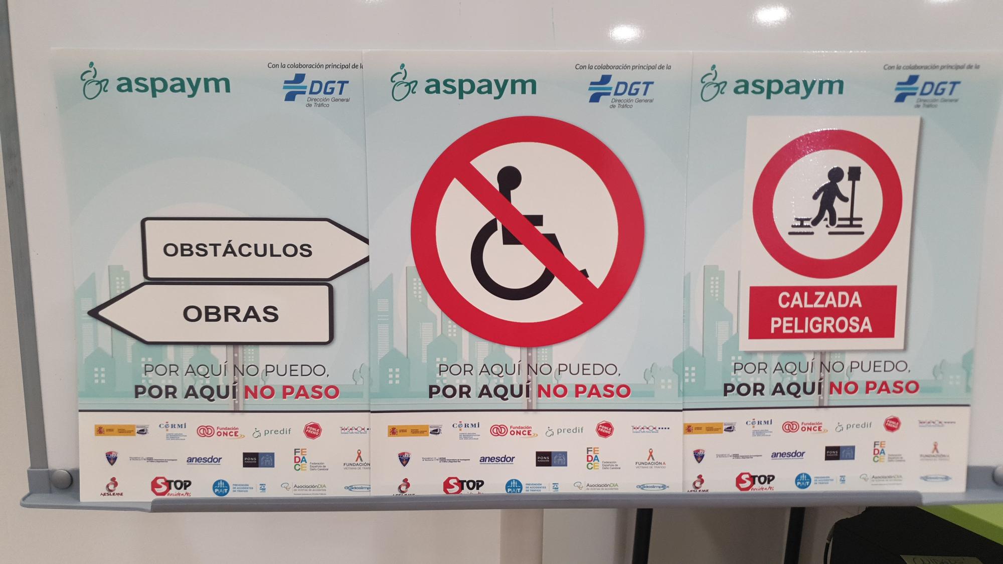 Personas con movilidad reducida lanzan una campaña para reivindicar la accesibilidad en Palma