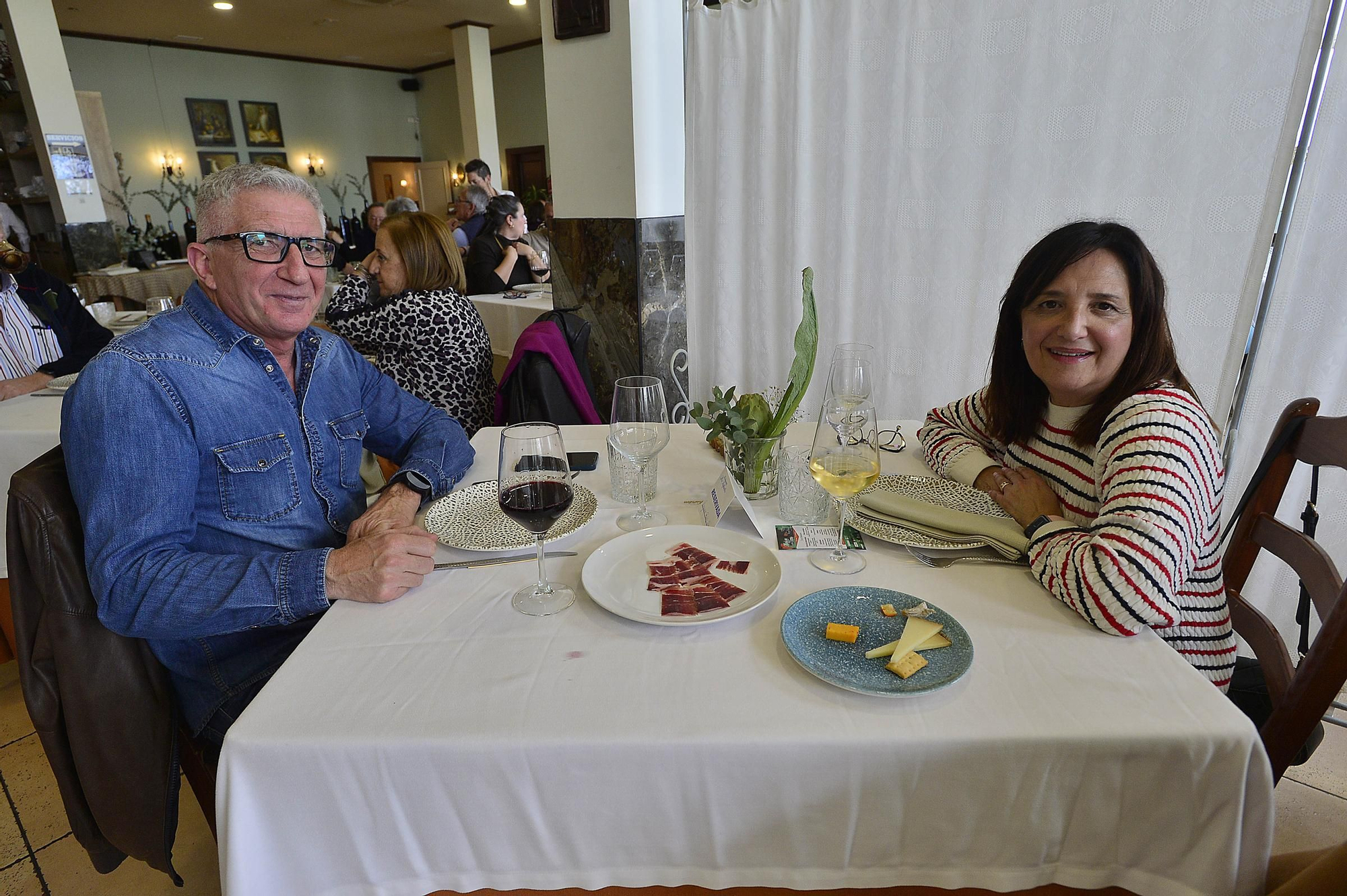 Menjars de la Terra en el restaurante  Los Infantes de Almoradí.