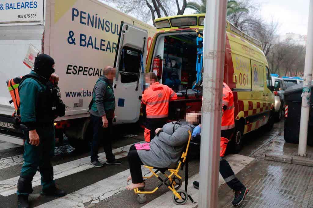 Hospitalizan a una mujer durante uno de los registros en la operación antidroga de Mallorca