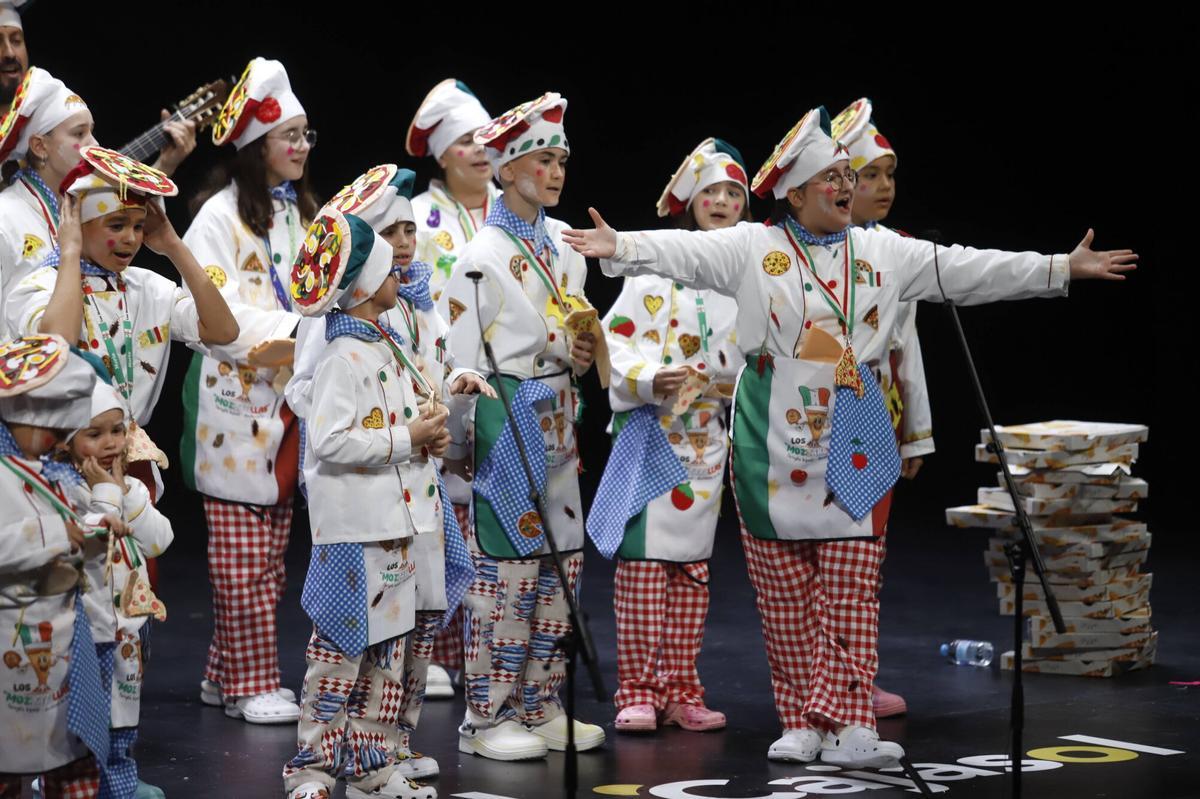 A.J.González Córdoba Carnaval Concurso de Agrupaciones Carnavalescas de Córdoba 2026 Los Mozzarellas chirigota infantil