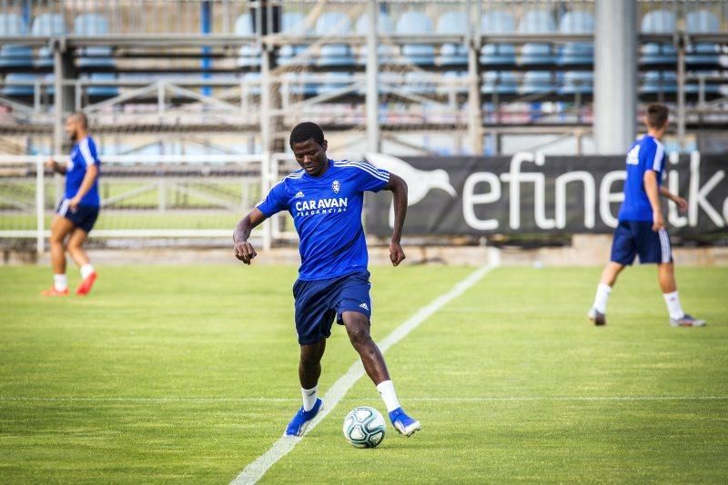 Entrenamiento del Real Zaragoza del 24 de julio