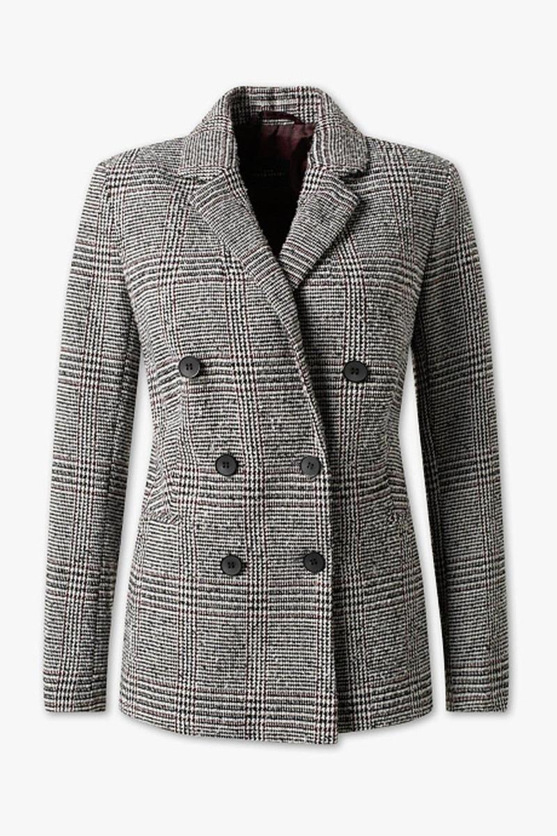 Blazer de cuadros de C&amp;A (Precio: 28,00 euros)