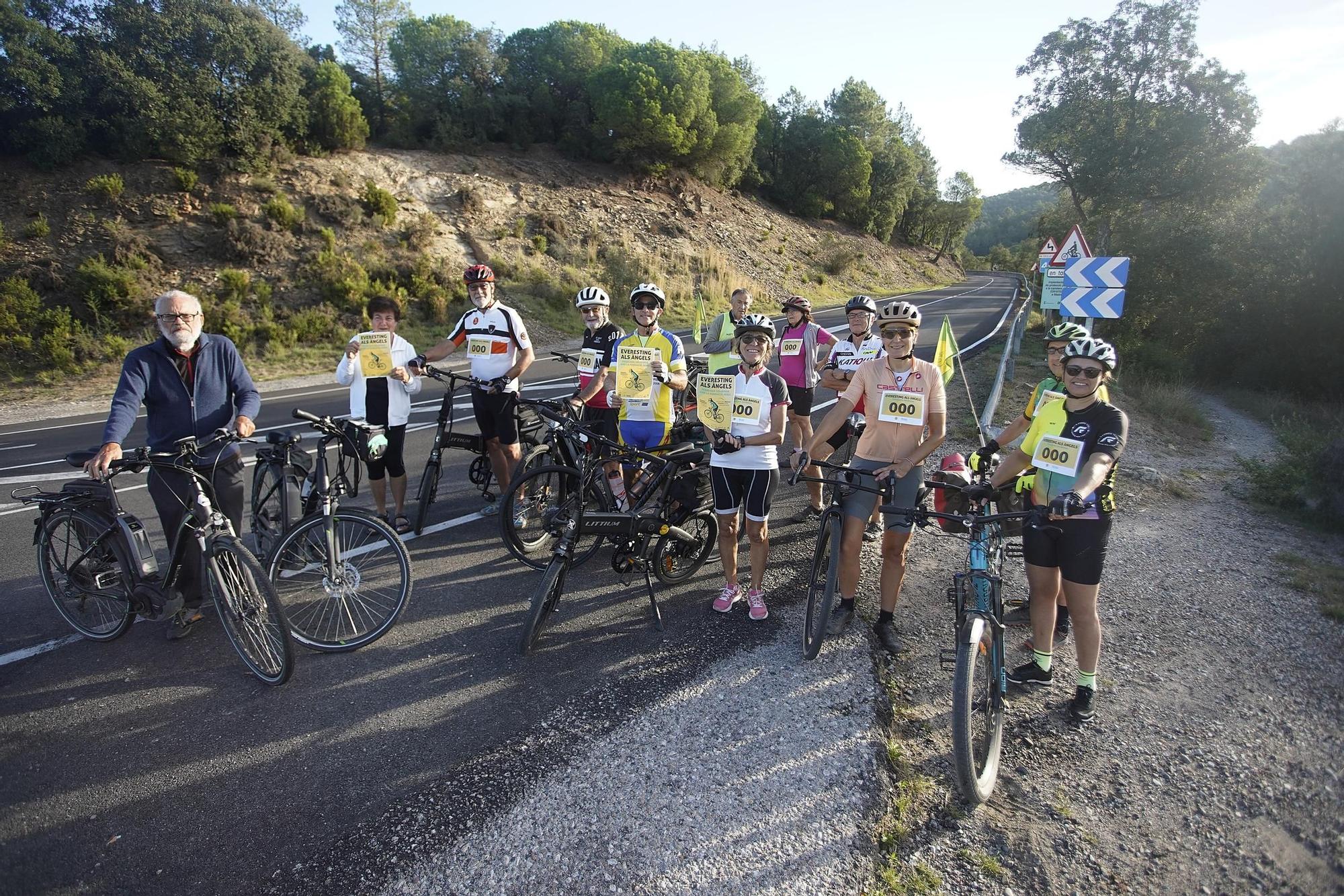 Entrenament per al repte solidari "Everesting als Àngels"