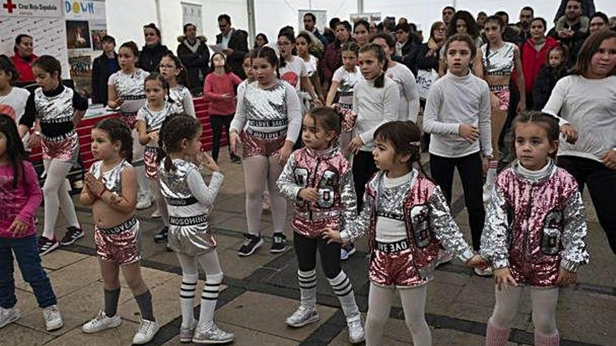 Exhibición de danza a cargo del grupo Salsón Dance Zamora.