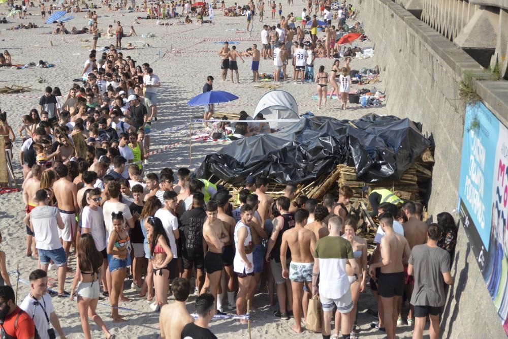 Así fue el día y la noche de San Juan en A Coruña