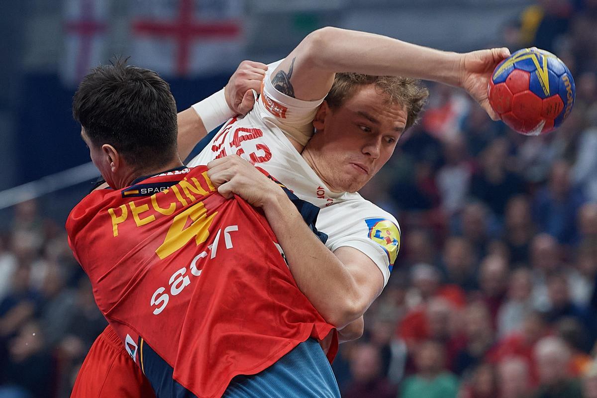 Semifinal del Mundial de balonmano 2023 entre España y Dinamarca ...
