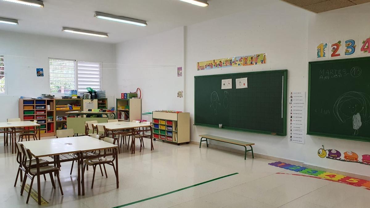 CEIP La Purísima de la pedanía molinense de El Llano.