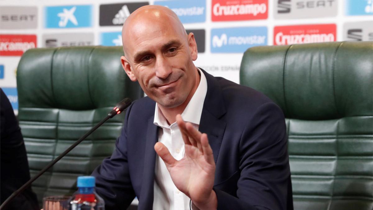 Luis Rubiales, presidente de la RFEF