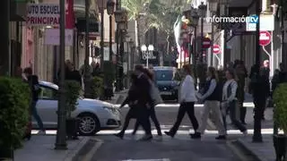 Este martes comienzan los cortes de tráfico por las Hogueras en Alicante