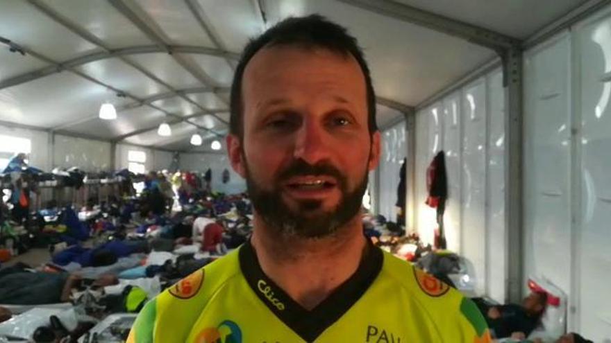 Toni Vingut, tras la décima etapa del Rally Dakar