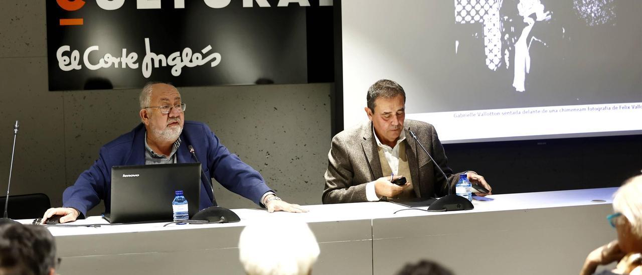 José Aleixandre y Julio Monreal.