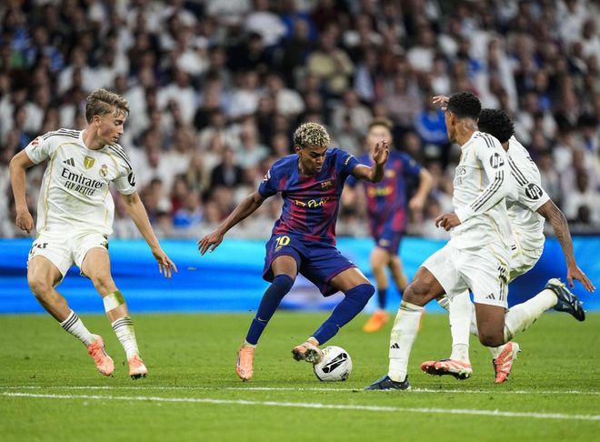 El Madrid no té pietat de Lamine El Madrid no té pietat de Lamine