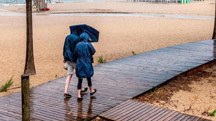 Mallorca, en alerta naranja por lluvias