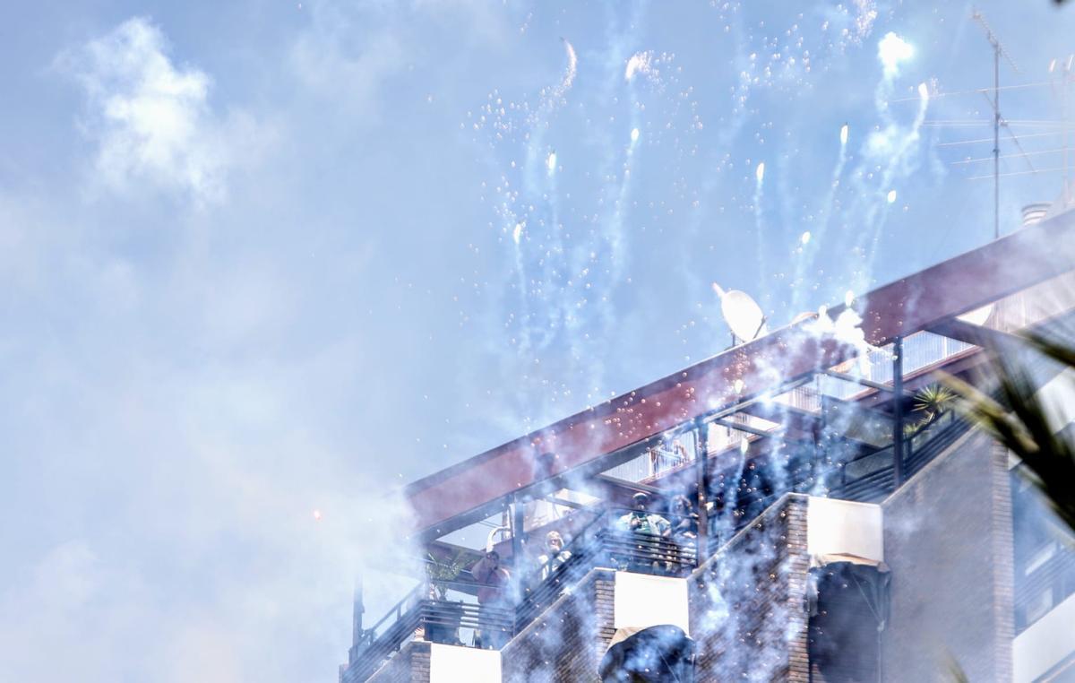 La potente mascletà del miércoles 22 de junio en imágenes