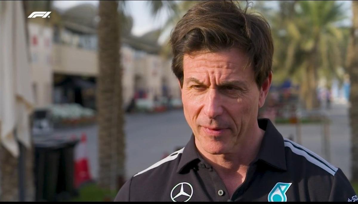 Toto Wolff , en el paddock de Bahrein