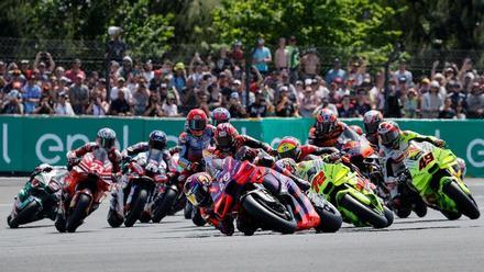 Carrera al sprint de MotoGP en el Gran Premio de Francia 2024