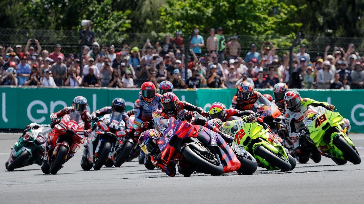 Carrera al sprint de MotoGP en el Gran Premio de Francia 2024
