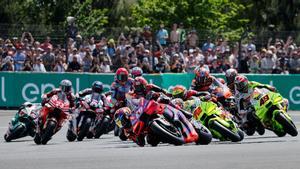 Carrera al sprint de MotoGP en el Gran Premio de Francia 2024