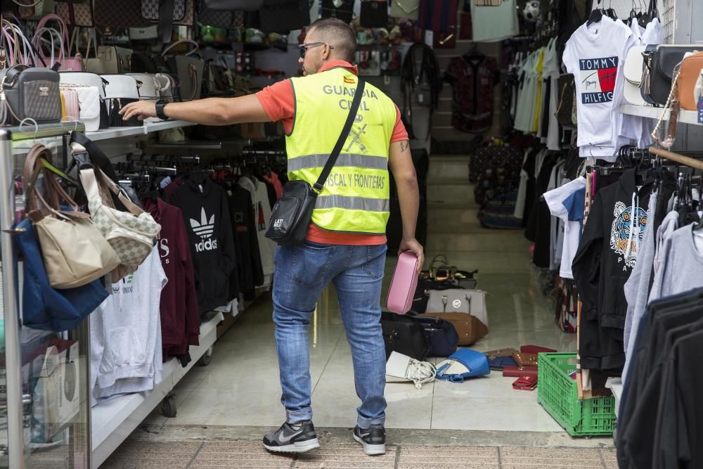 Operació de la Guàrdia Civil contra les falsificacions a Lloret de Mar