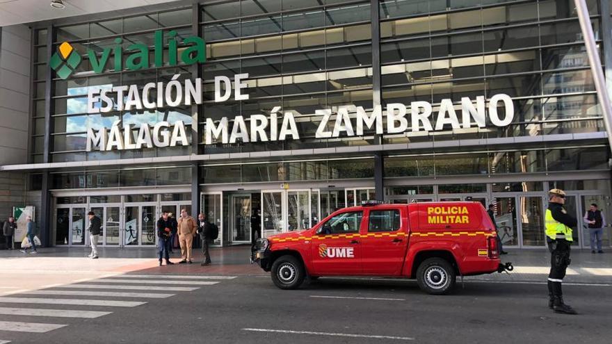 La UME llega a Málaga con 130 efectivos