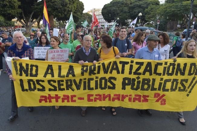 Manifestación por la Huelga general educativa