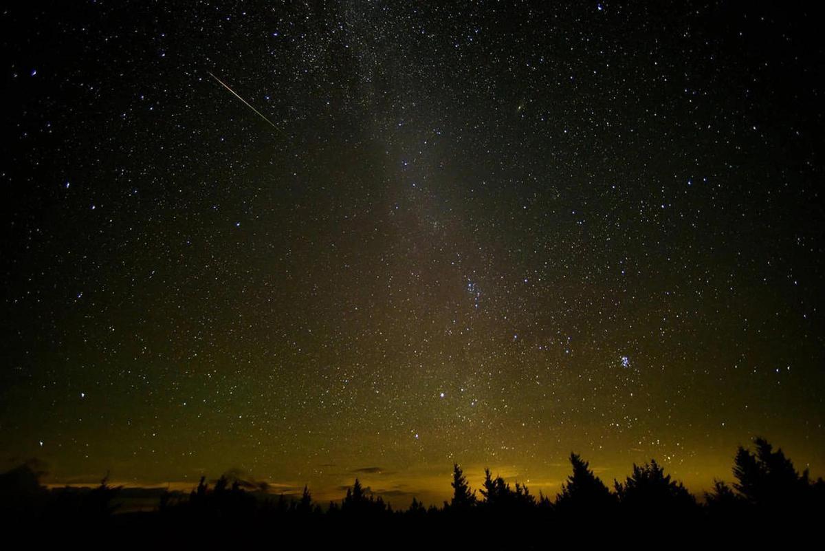 Perseidas captadas por la NASA.