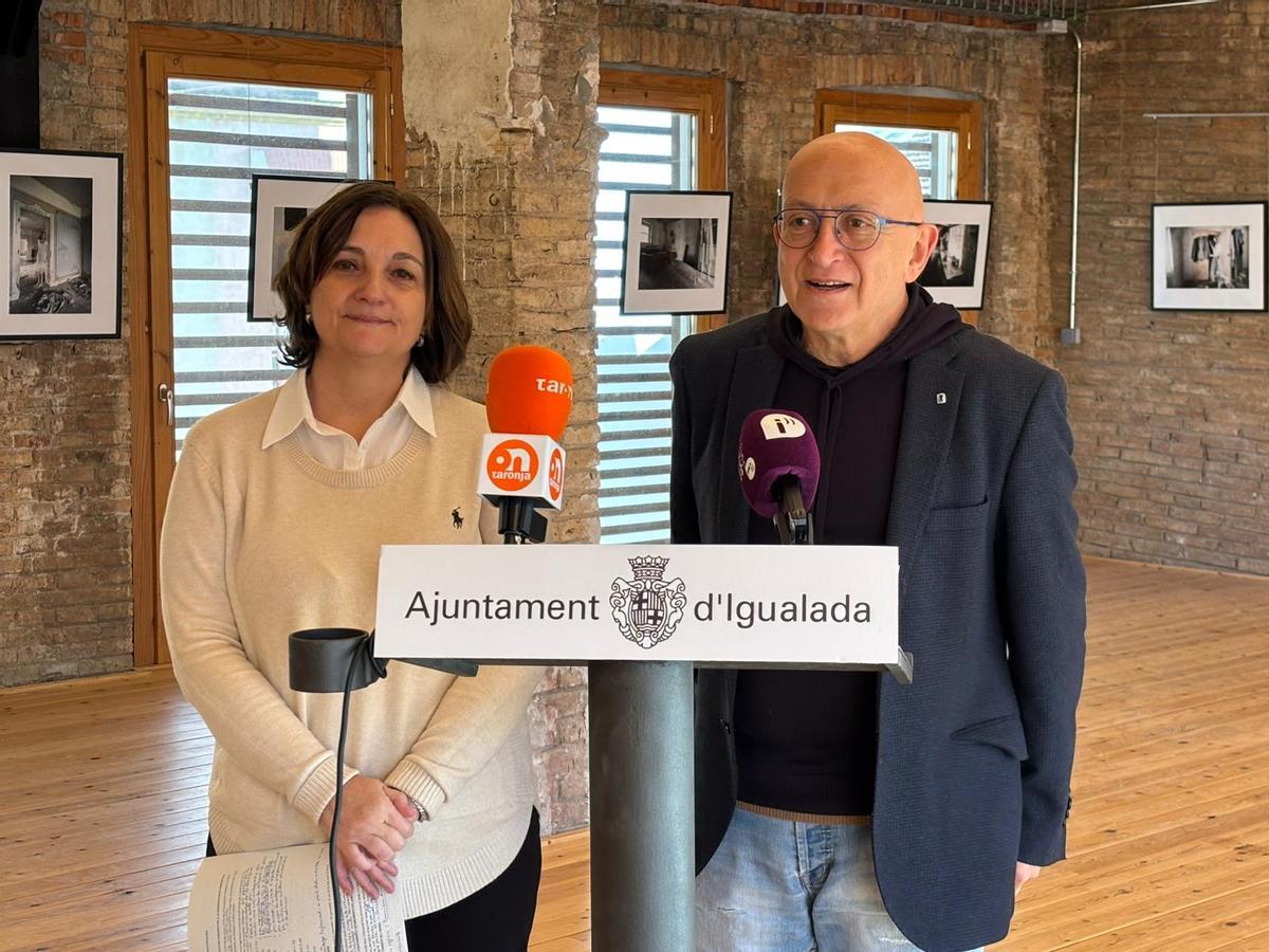 Presentació del resultat de la formació de català a Igualada