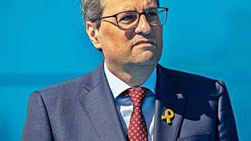 El president de la Generalitat, Quim Torra, en una imatge d&#039;arxiu