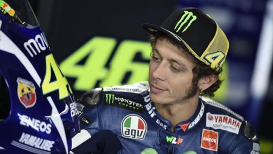 Rossi quiere ponerse a prueba el viernes en el GP de Aragón