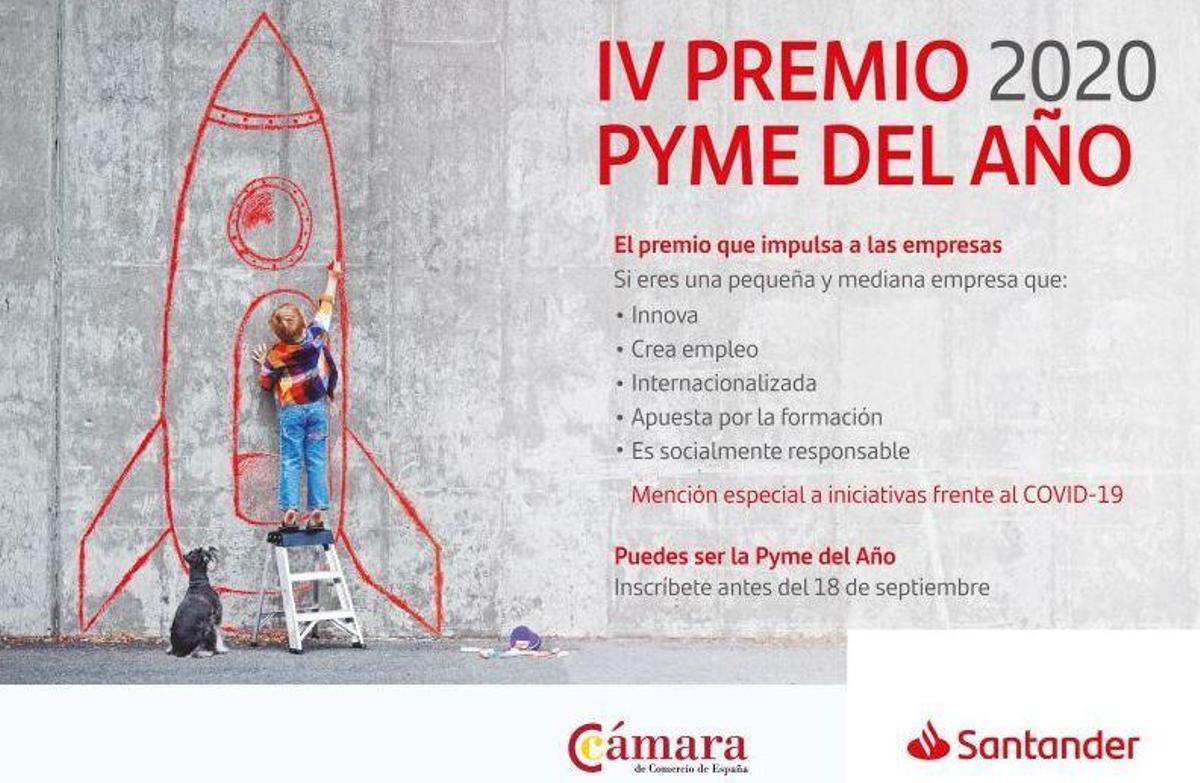 Banco Santander y la Cámara de Castellón lanzan la cuarta edición del Premio Pyme del Año