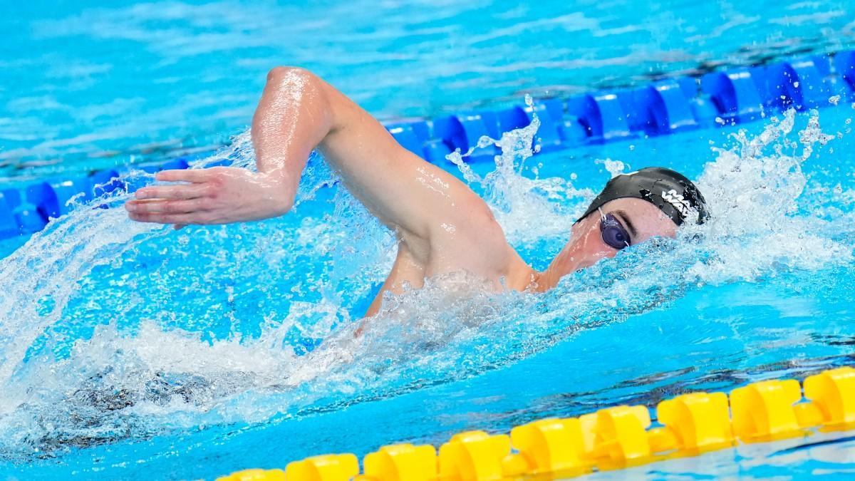 Carlos Garach, durante su prueba