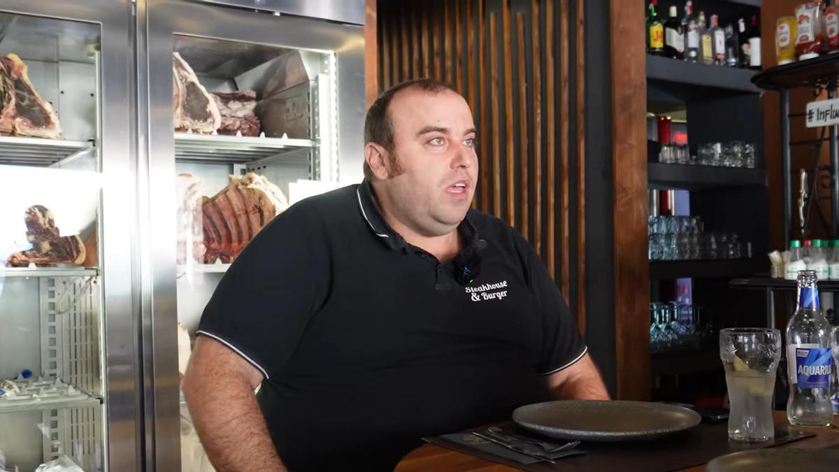 Vicente Nicolau, propietario del restaurante Las Brasas Steak House de Mallorca