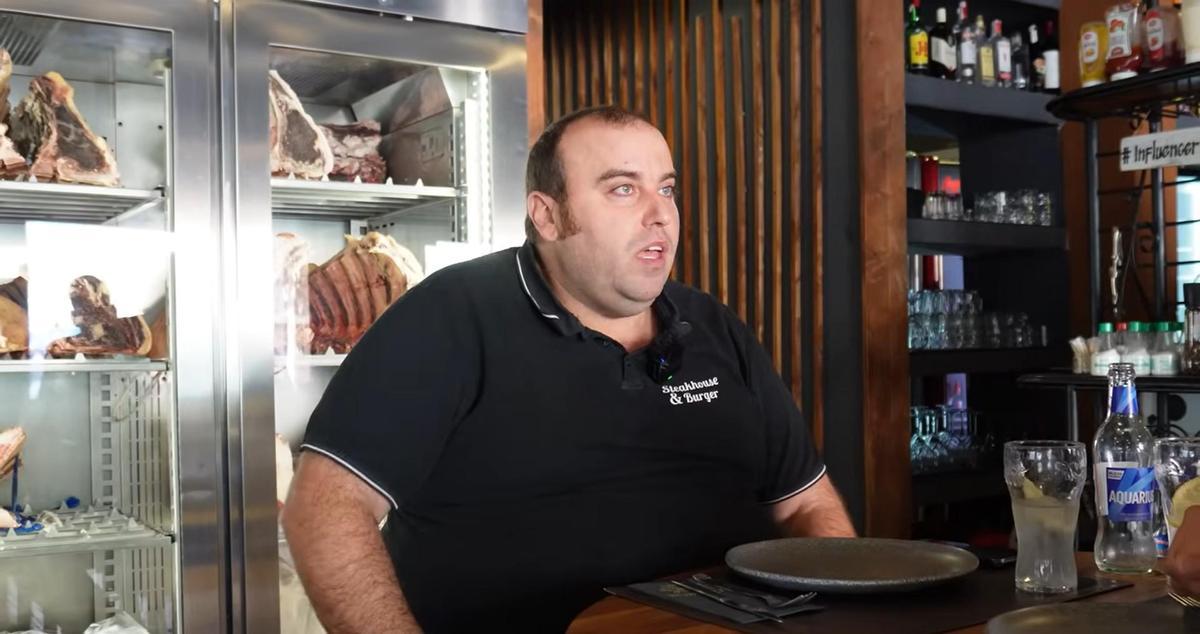 Vicente Nicolau, propietario del restaurante Las Brasas Steak House de Mallorca