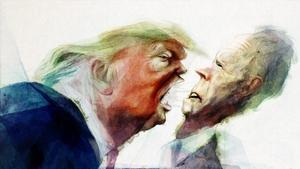 Trump y Biden, según Thorstein Rienth.