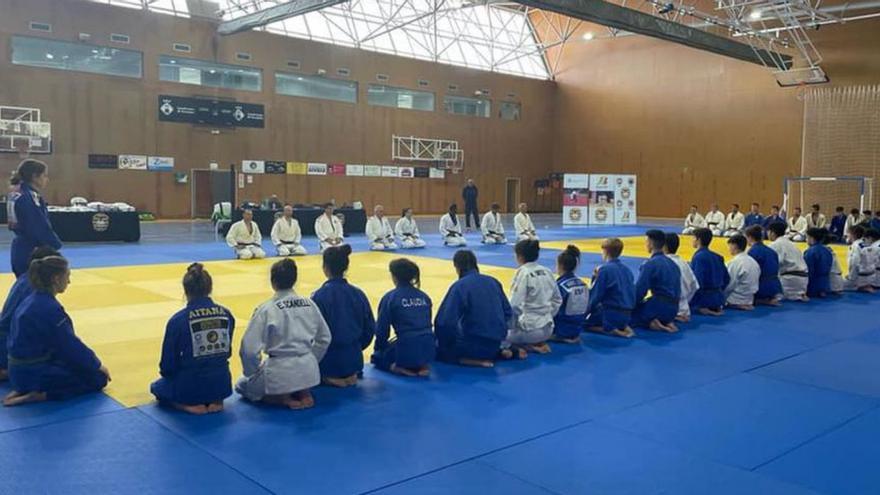 Lecciones magistrales de Rochela y Montero al judo de Formentera