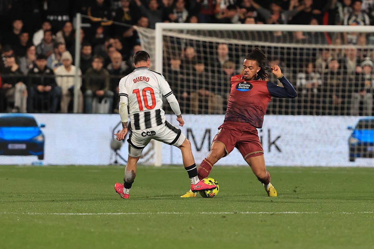 Lucas Noubi en el Castellón - Deportivo