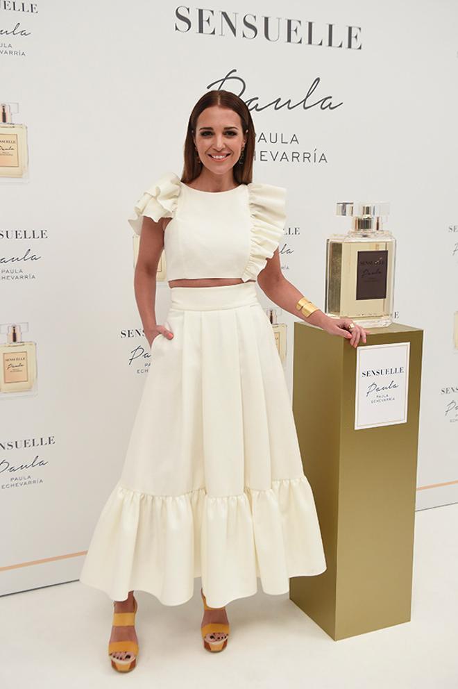 Paula Echevarría con un conjunto de dos piezas