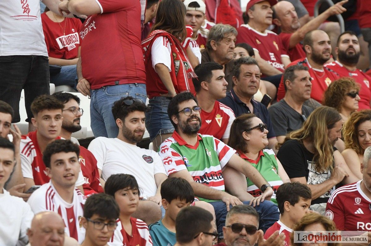 Así fue el encuentro del play off del Real Murcia y el Nástic en la lucha por el ascenso