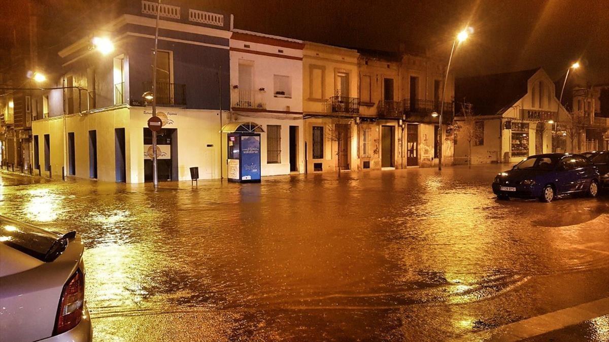 zentauroepp41787571 badalona 26 01 2018 intensas lluvias en badalona foto instag180126090529