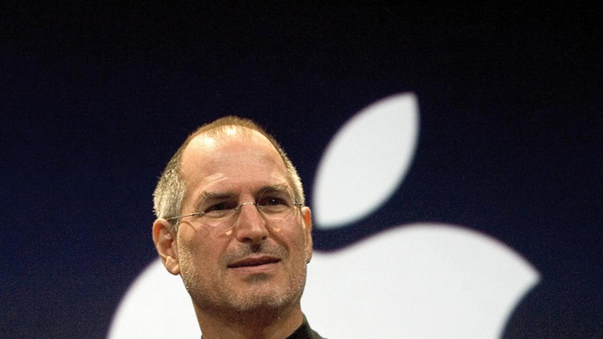 Steve Jobs, en el 2007, presentando el primer iPhone.