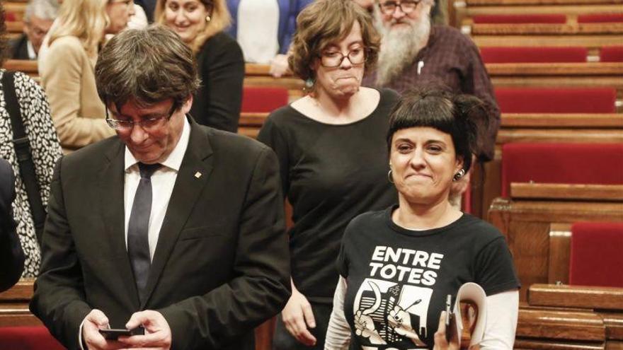 La CUP: &quot;Puigdemont nos ha fallado&quot;