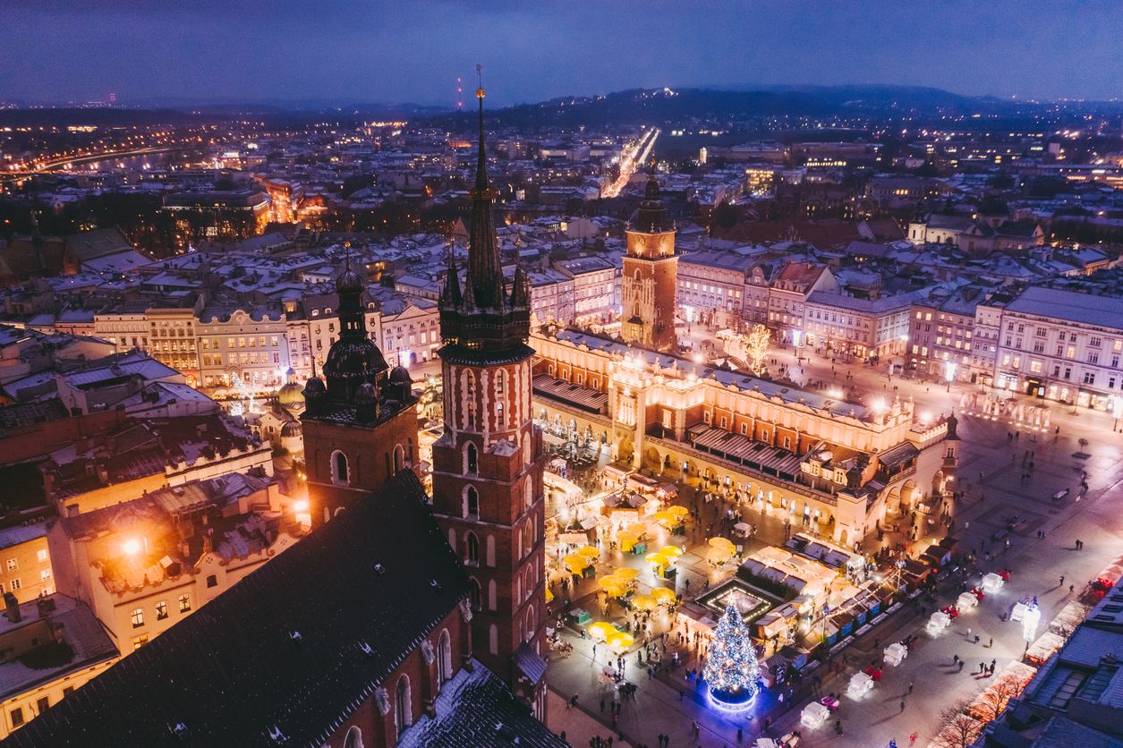 El mercado navideño de Cracovia