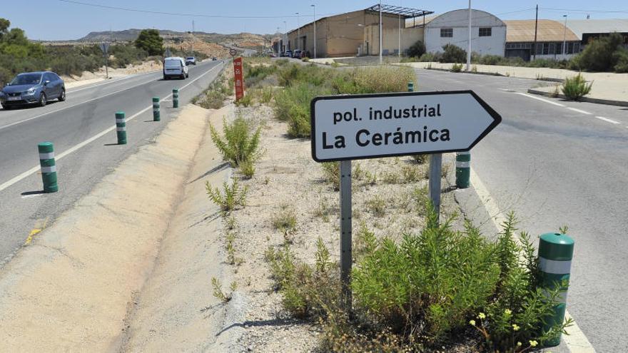 Polígono industrial de Crevillent, en imagen de archivo.