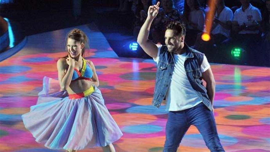 Bustamante y Yana, en &#039;Bailando con las estrellas&#039;.