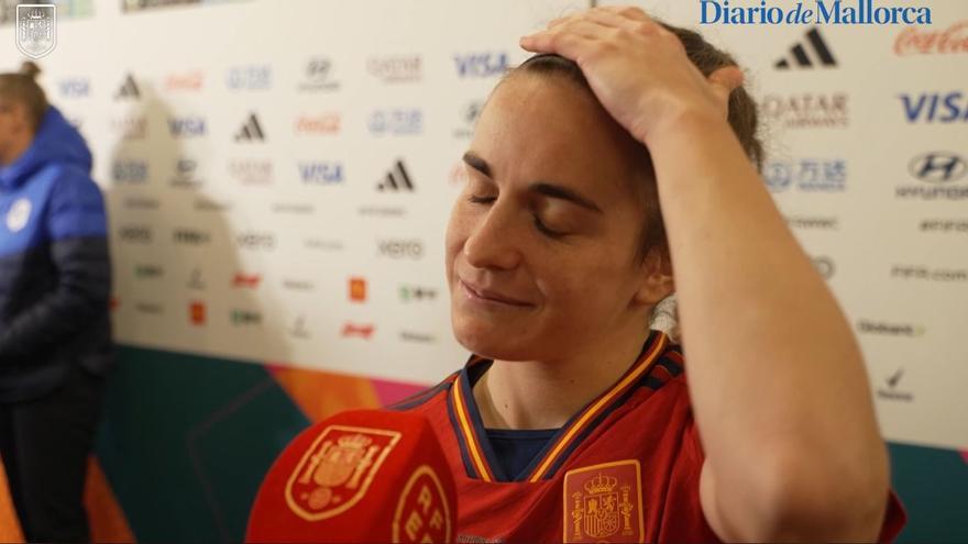 Teresa Abelleira tras el pase de España a semifinales: &quot;Una felicidad inmensa&quot;
