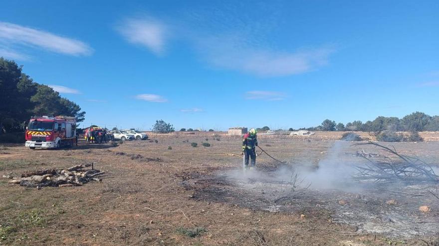 Fin de semana ajetreado para los bomberos de Formentera